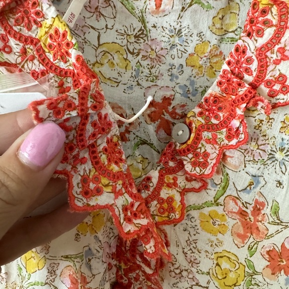 NWT Free People Milania Maxi Dress in Confetti Combo. Size XS - Picture 9 of 10